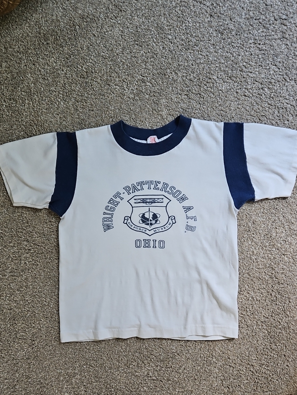 Vintage 70s/80s Wright-Patterson A.F.B. Ohio Air Force Museum TShirt